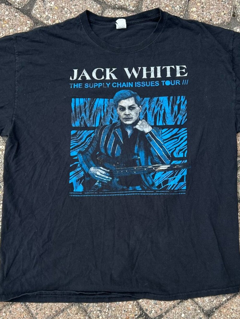 Jack White Supply Chain Issues Tour 2022 Concert T-Shirt Size XL